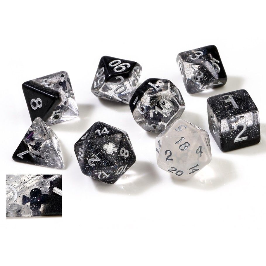 Sirius Dice Clubs 7ct Polyhedral Set Dice Sirius Dice   