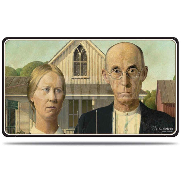 Ultra Pro Playmat Fine Art American Gothic (15158) Role Playing Games Ultra Pro   