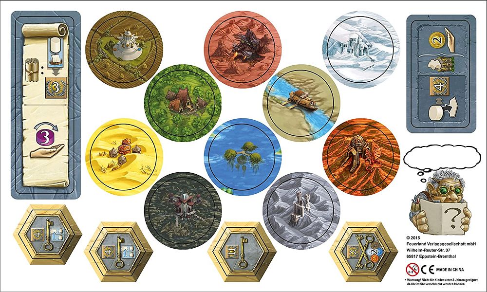 Terra Mystica Mini Expansion Board Games Capstone Games   