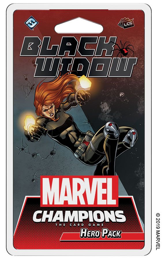 Marvel Champions LCG: Black Widow Hero Pack Card Games Fantasy Flight   