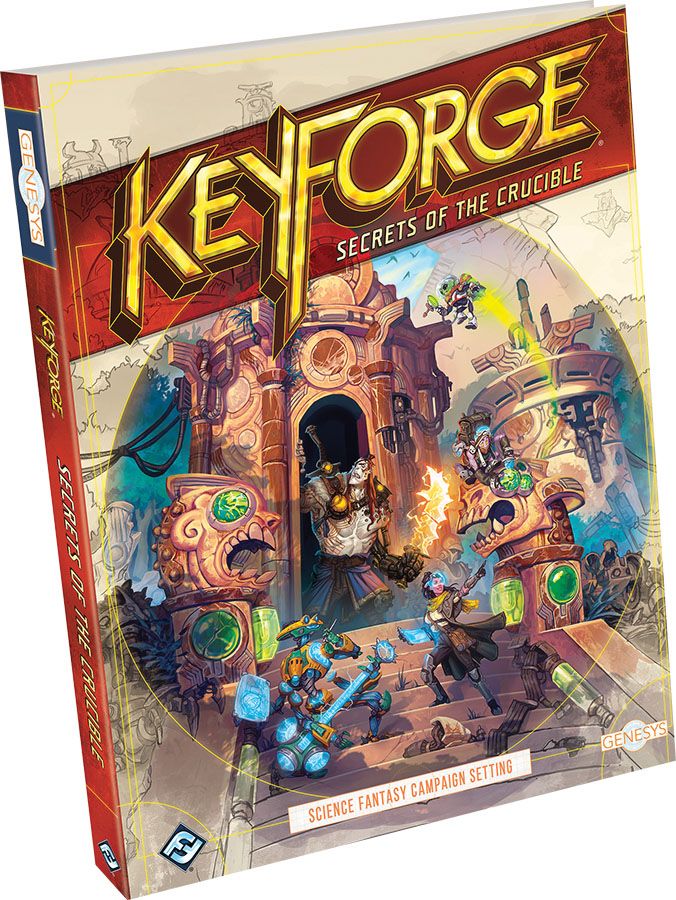 Genesys RPG: Keyforge Secrets of the Crucible Role Playing Games Asmodee