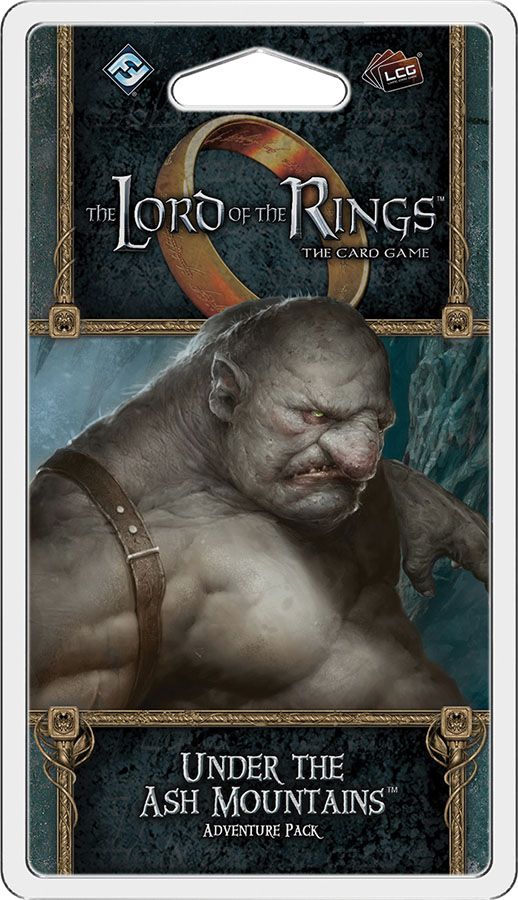 Lord of the Rings LCG: Under the Ash Mountains Adventure Pack Card Games Asmodee