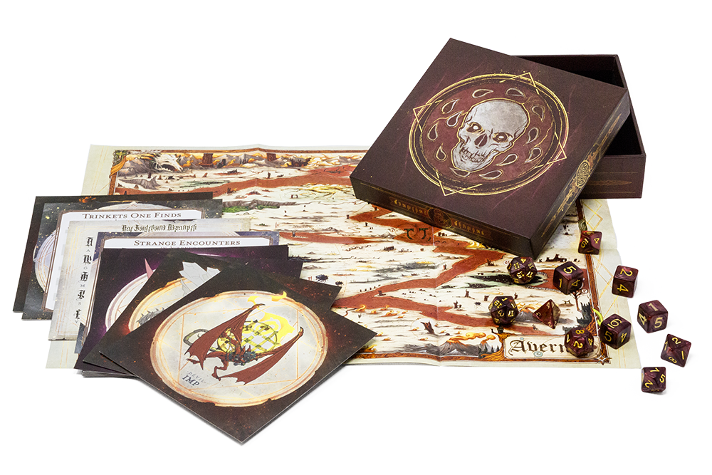 D&D 5e Baldur's Gate Descent into Avernus Dice & Miscellany Set Dice Wizards of the Coast   