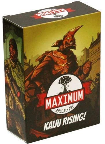 Maximum Apocalypse: Kaiju Rising Expansion Board Games Rock Manor
