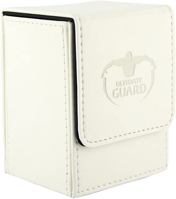 Ultimate Guard 80+ Leatherette Flip Deck Box White (10149) Home page Ultimate Guard   