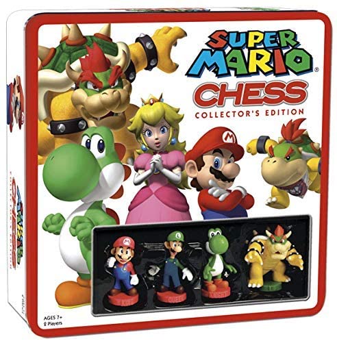 Super Mario Brothers Collector's Chess Set Board Games USAopoly