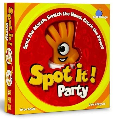 Spot It! Party Party Games Blue Orange