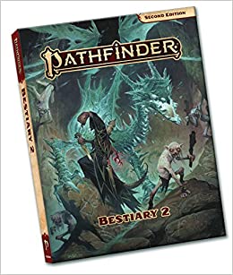 Pathfinder RPG 2e Bestiary 2 Pocket Edition Role Playing Games Paizo