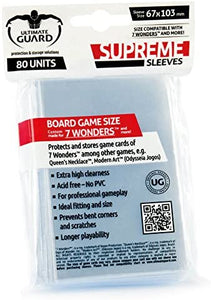 Ultimate Guard 7 Wonders Game Sleeves 80ct (10088) Home page Ultimate Guard   