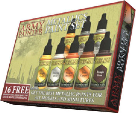 Warpaints: Metallics Paint Set Paints Army Painter