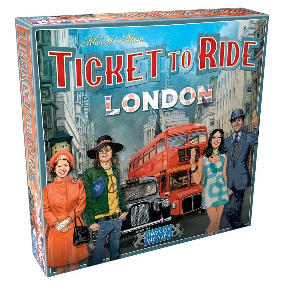Ticket to Ride: London Board Games Asmodee   