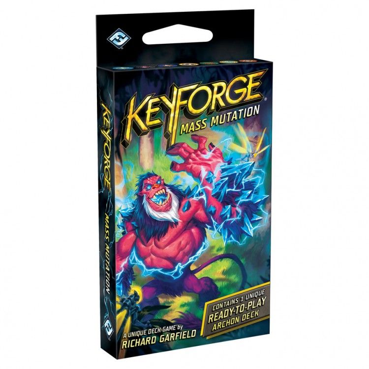 Keyforge: Mass Mutation Deck Trading Card Games Asmodee