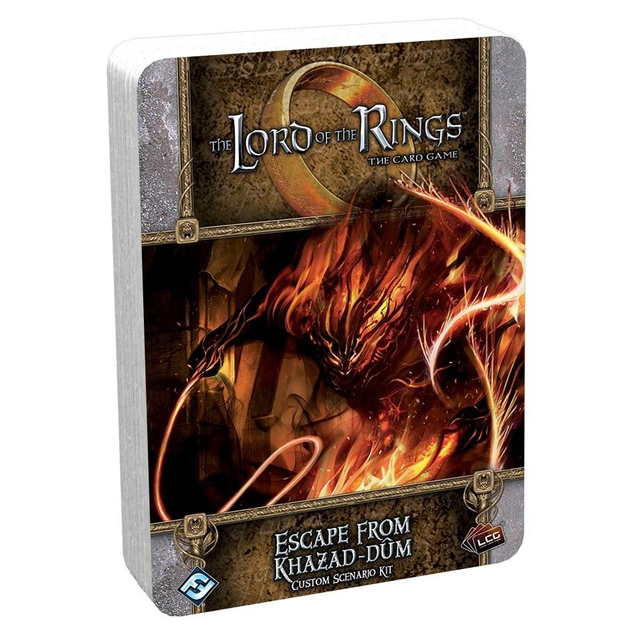 Lord of the Rings LCG: Escape from Khazad-dum Scenario Pack Card Games Asmodee