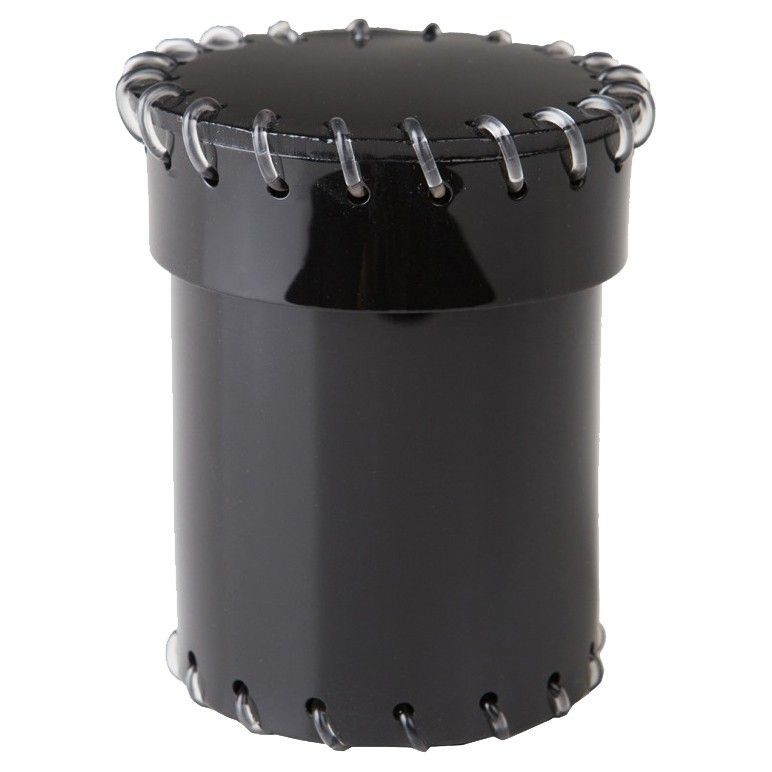 Q-Workshop Age of Plastic Black Dice Cup Role Playing Games Q Workshop   