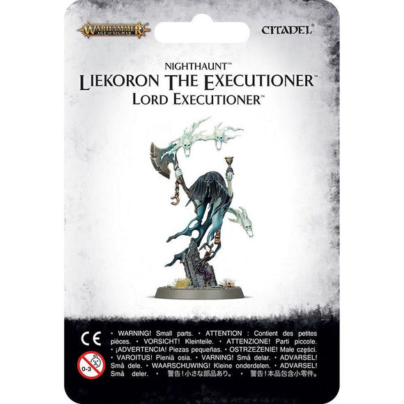 Age of Sigmar Nighthaunt Liekoron the Executioner Role Playing Games Games Workshop   