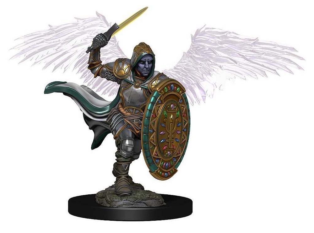 D&D Icons of the Realms Premium Figures: Aasimar Male Paladin (93007) Miniatures WizKids