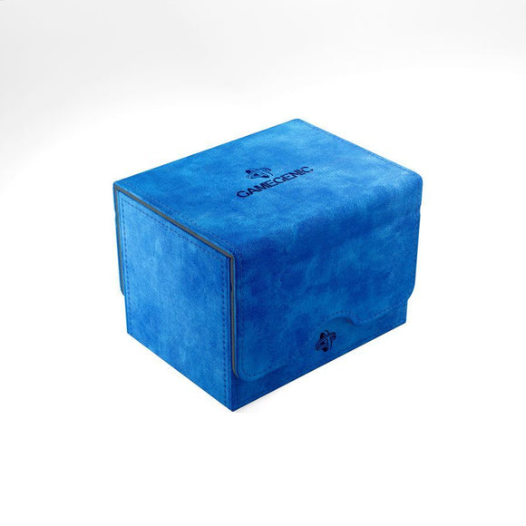 Gamegenic 100+ Sidekick Convertible Deck Box Blue Supplies Asmodee   