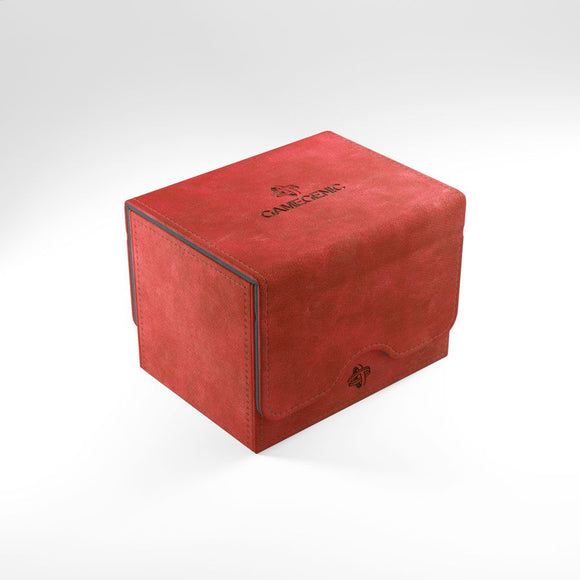 Gamegenic 100+ Sidekick Convertible Deck Box Red Supplies Asmodee   