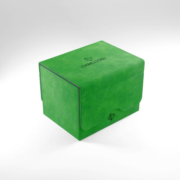 Gamegenic 100+ Sidekick Convertible Deck Box Green Supplies Asmodee   