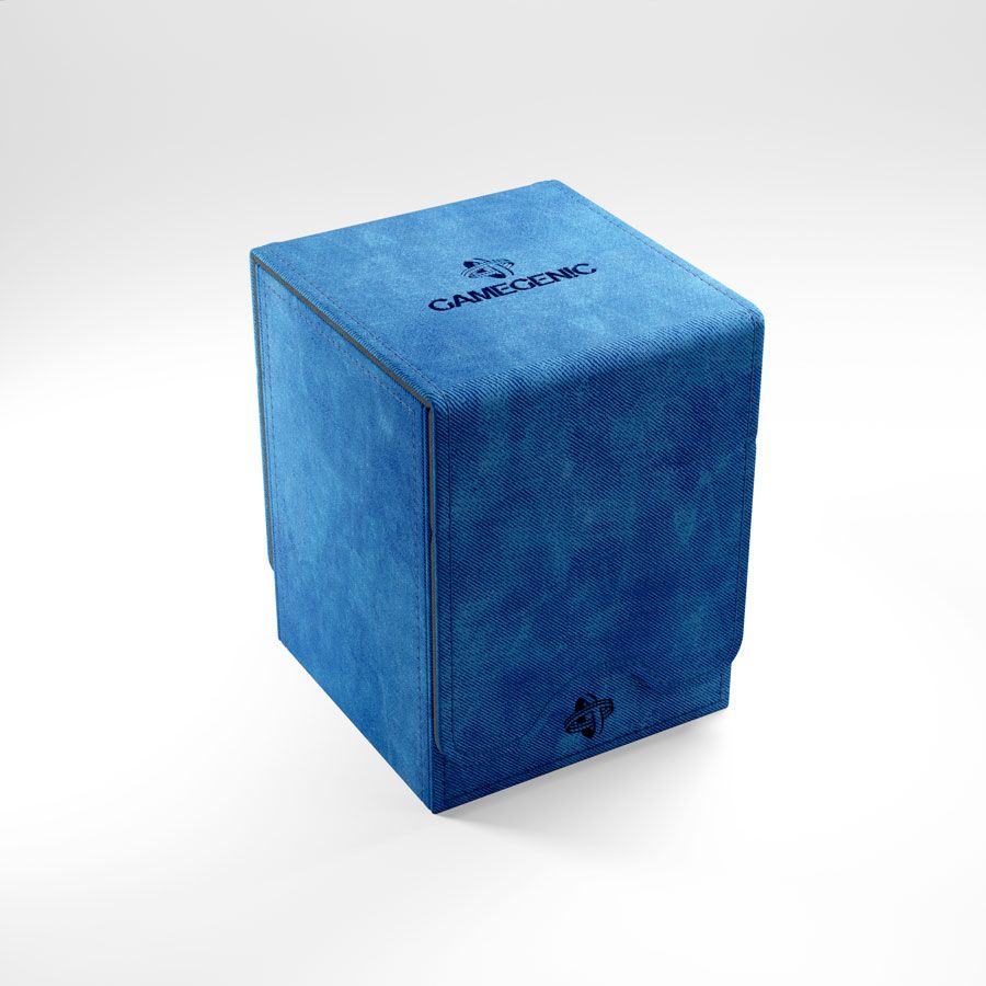 Gamegenic 100+ Squire Convertible Deck Box Blue Supplies Gamegenic   