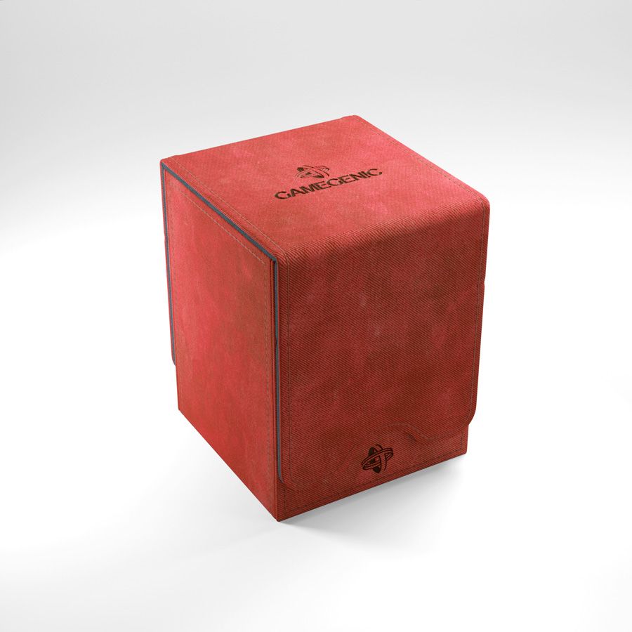 Gamegenic 100+ Squire Convertible Deck Box Red Supplies Gamegenic   