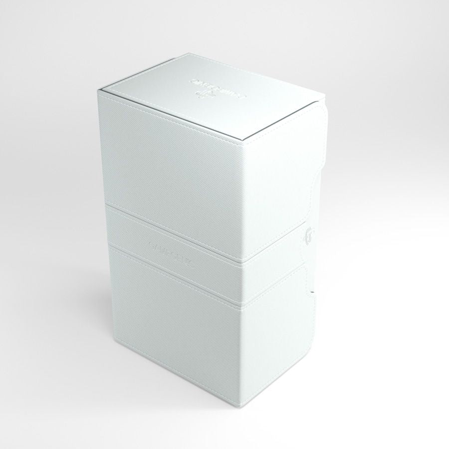 Gamegenic 200+ Stronghold Convertible Deck Box White Supplies Gamegenic   
