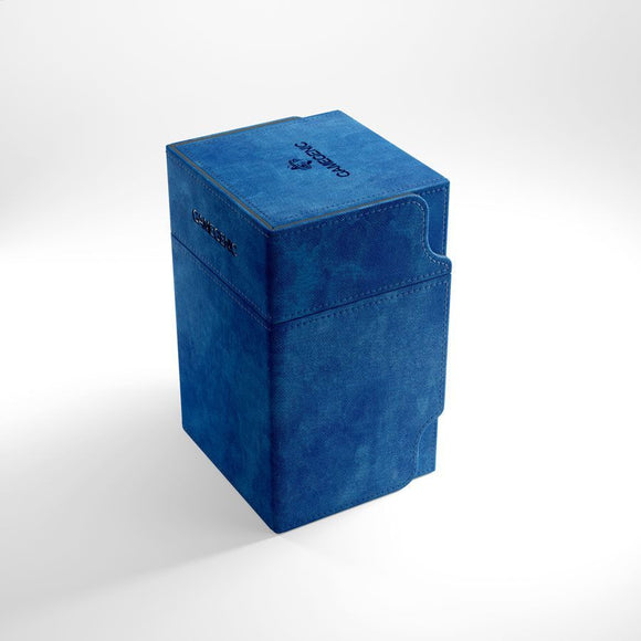 Gamegenic 100+ Watchtower Convertible Deck Box Blue Supplies Asmodee   