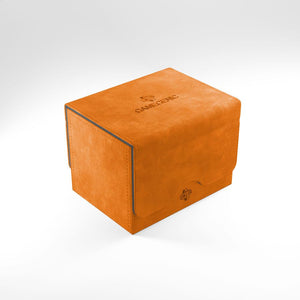 Gamegenic 100+ Sidekick Convertible Deck Box Orange Supplies Asmodee   