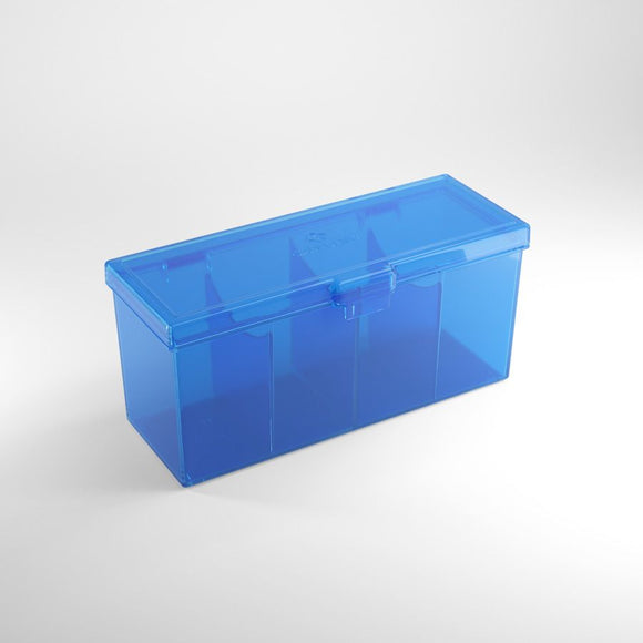 Gamegenic 320+ Fourtress Deck Box Blue Supplies Other   