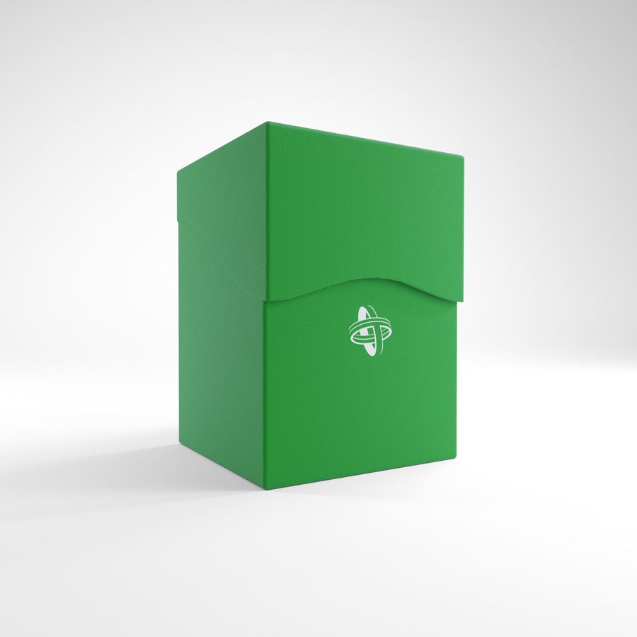 Gamegenic 100+ Deck Holder Deck Box Green Supplies Gamegenic   