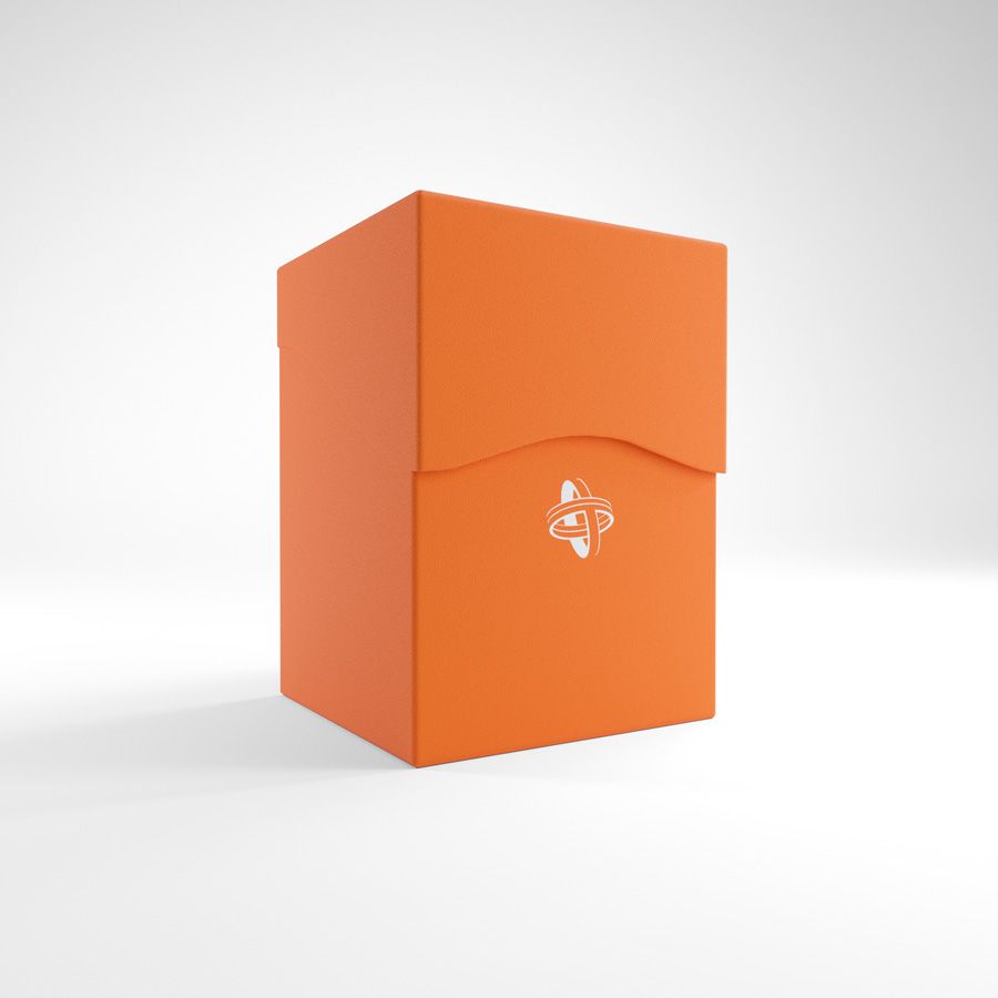 Gamegenic 100+ Deck Holder Deck Box Orange Supplies Gamegenic   