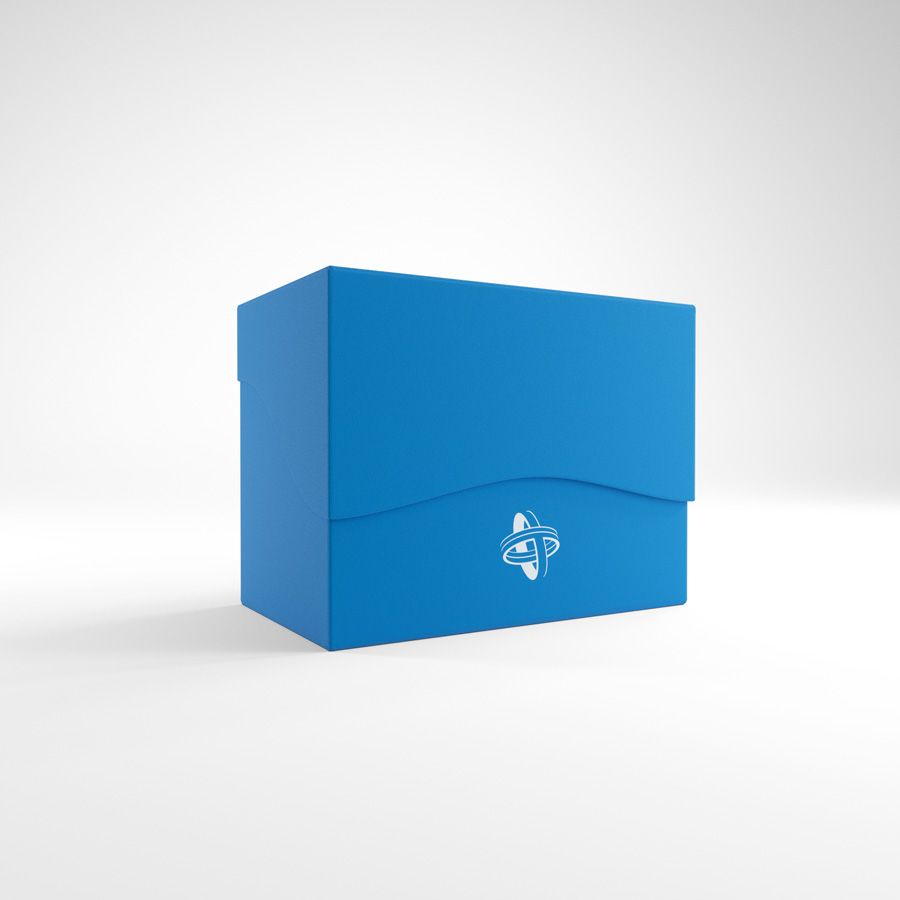 Gamegenic 80+ Side Holder Deck Box Blue Supplies Gamegenic   