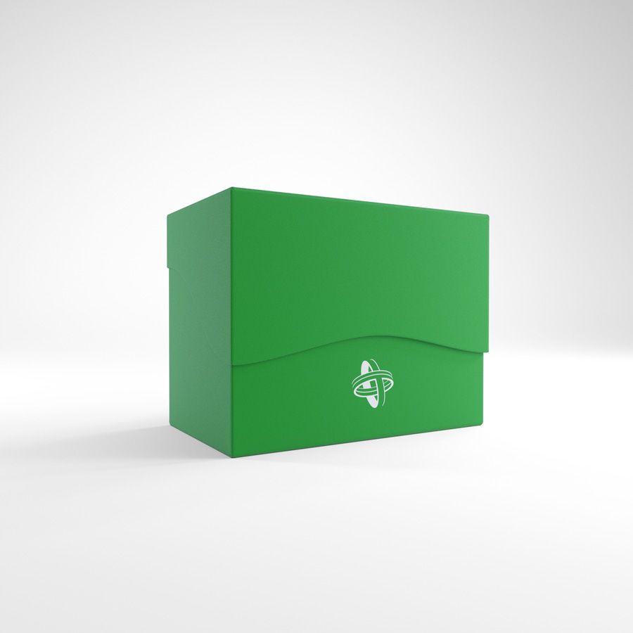 Gamegenic 80+ Side Holder Deck Box Green Supplies Gamegenic   