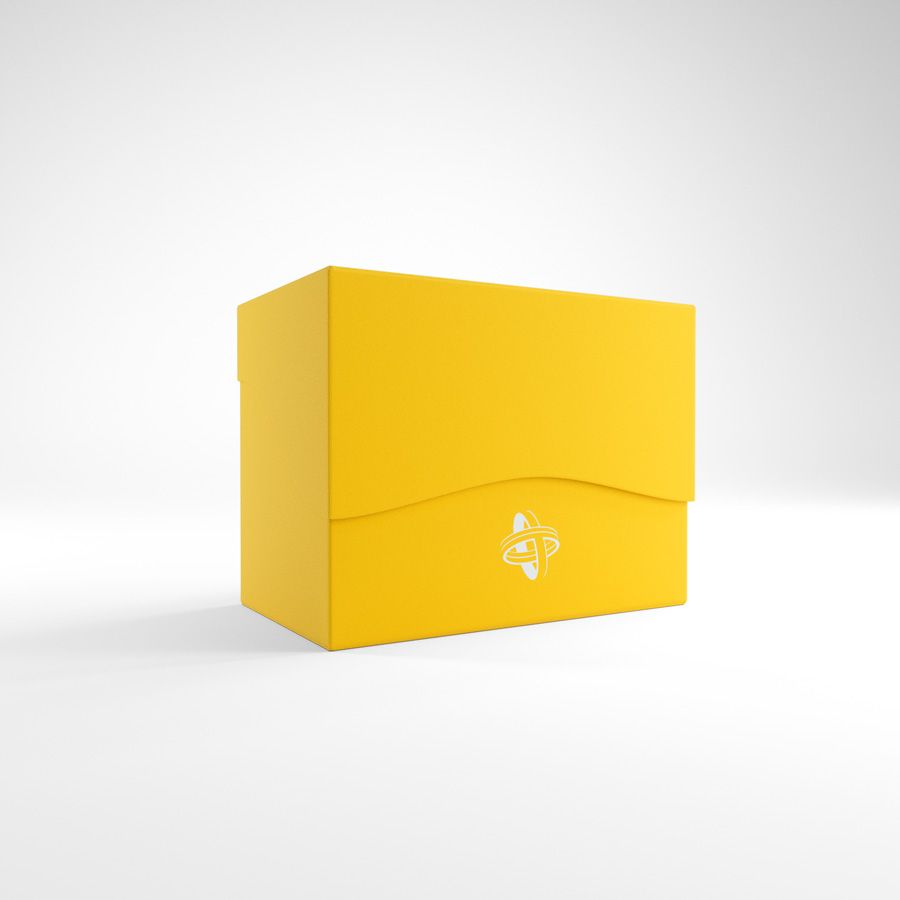 Gamegenic 80+ Side Holder Deck Box Yellow Supplies Gamegenic   