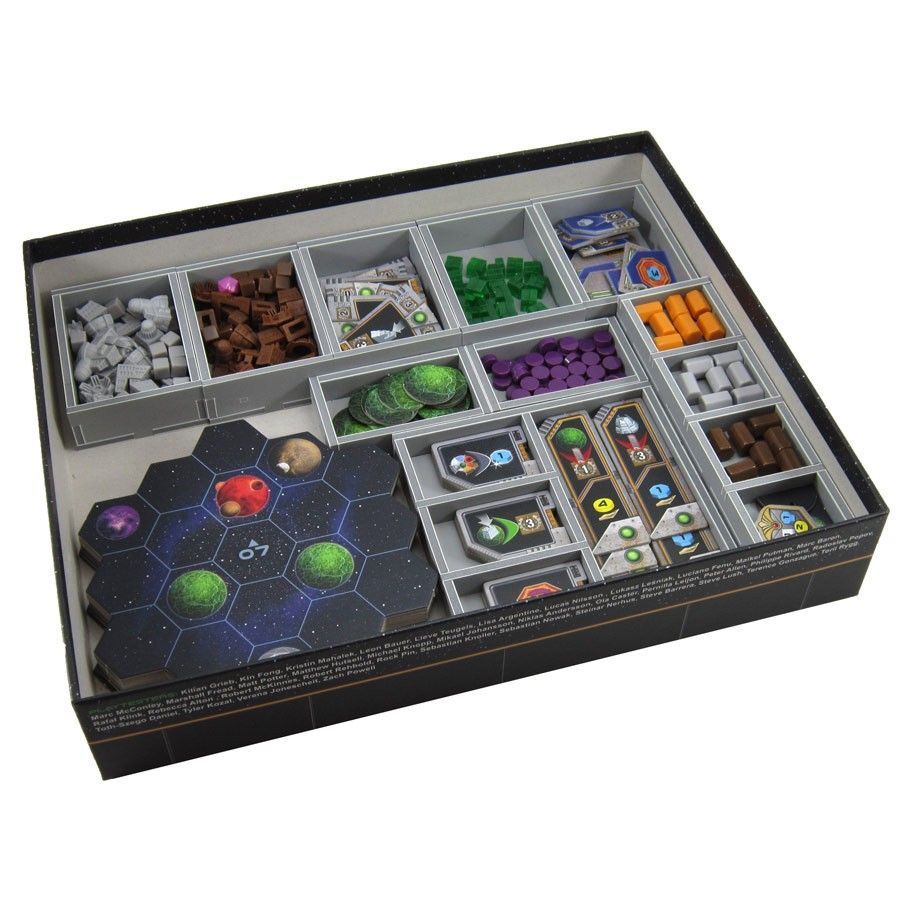Folded Space Box Insert for Gaia Project Board Game Organization Folded Space   