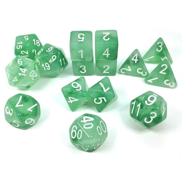 Role4Initiative Dryad's Grove 15ct Polyhedral Set  Role 4 Initiative   