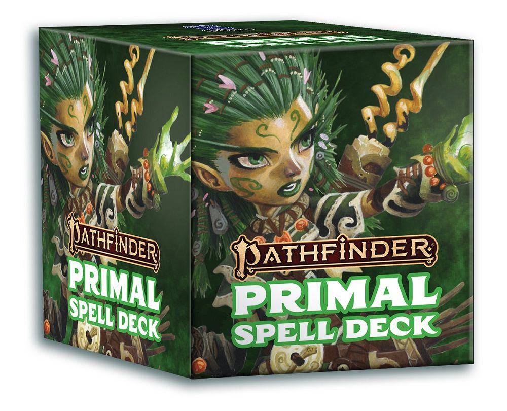 Pathfinder 2e RPG Spell Cards - Primal Supplies Paizo   