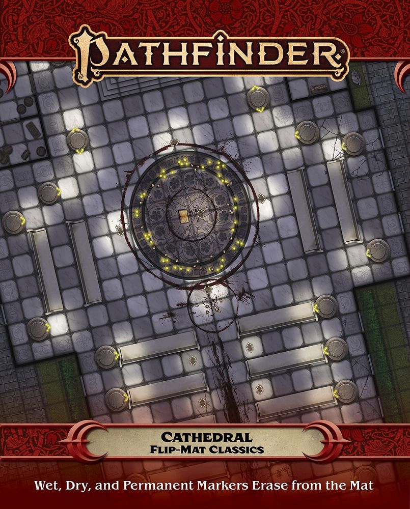 Pathfinder Flip-Mat Classics: Cathedral RPG Maps Paizo   