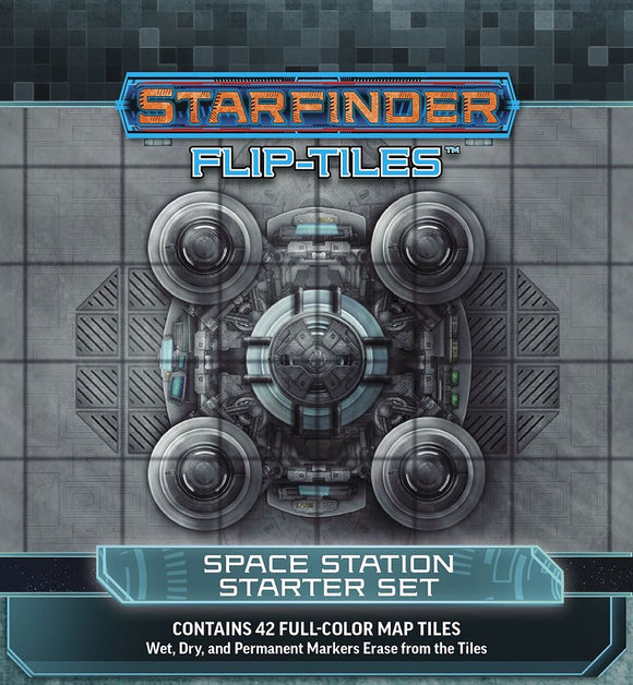 Starfinder Flip Tiles Space Station Starter Set Role Playing Games Paizo   