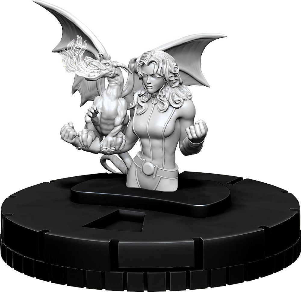 Marvel HeroClix: Deep Cuts Unpainted Miniatures Kitty Pryde Role Playing Games WizKids   
