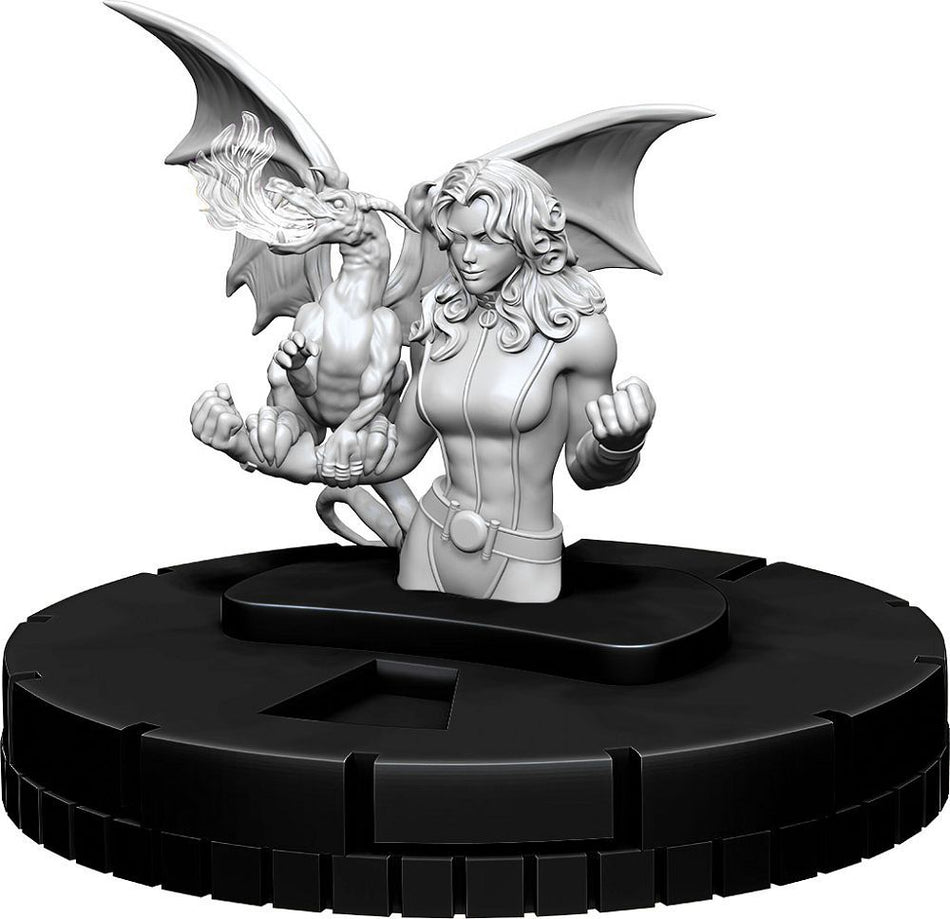 Marvel HeroClix: Deep Cuts Unpainted Miniatures Kitty Pryde Role Playing Games WizKids   
