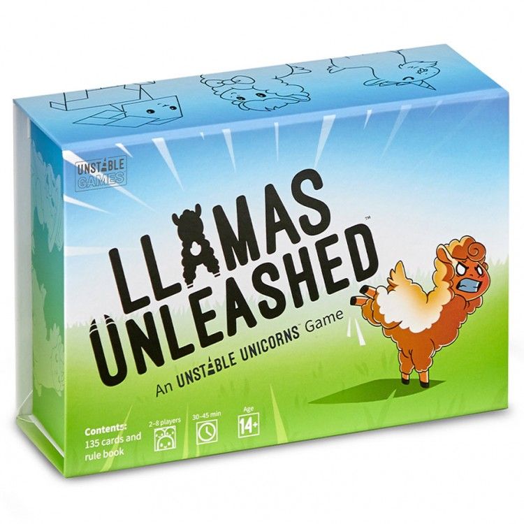 Llamas Unleashed Party Games TeeTurtle