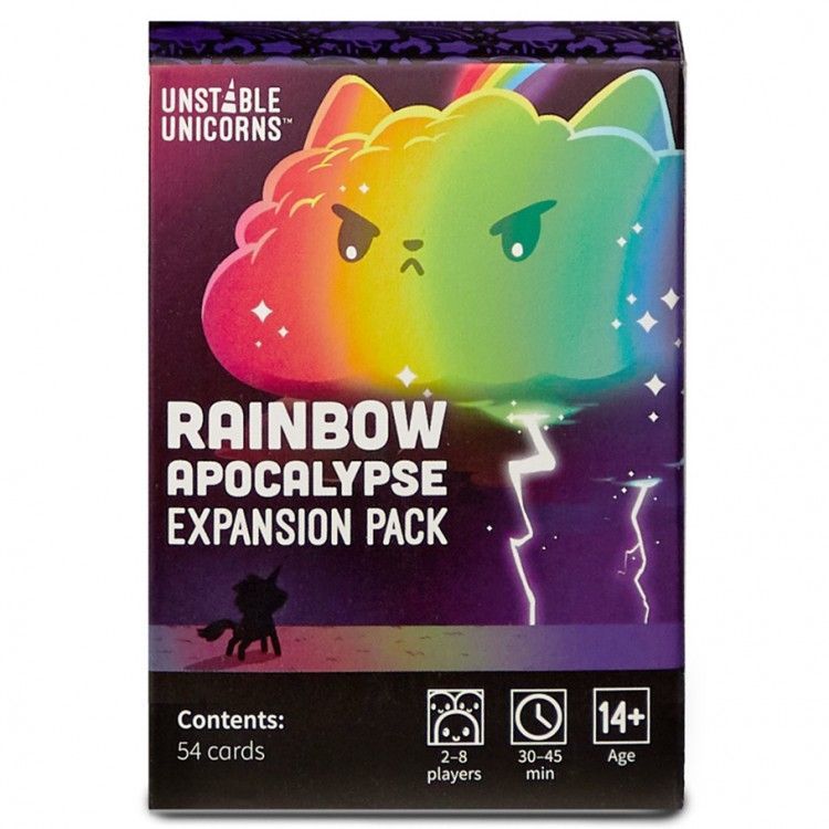 Unstable Unicorns: Rainbow Apocalypse Expansion Pack Party Games TeeTurtle