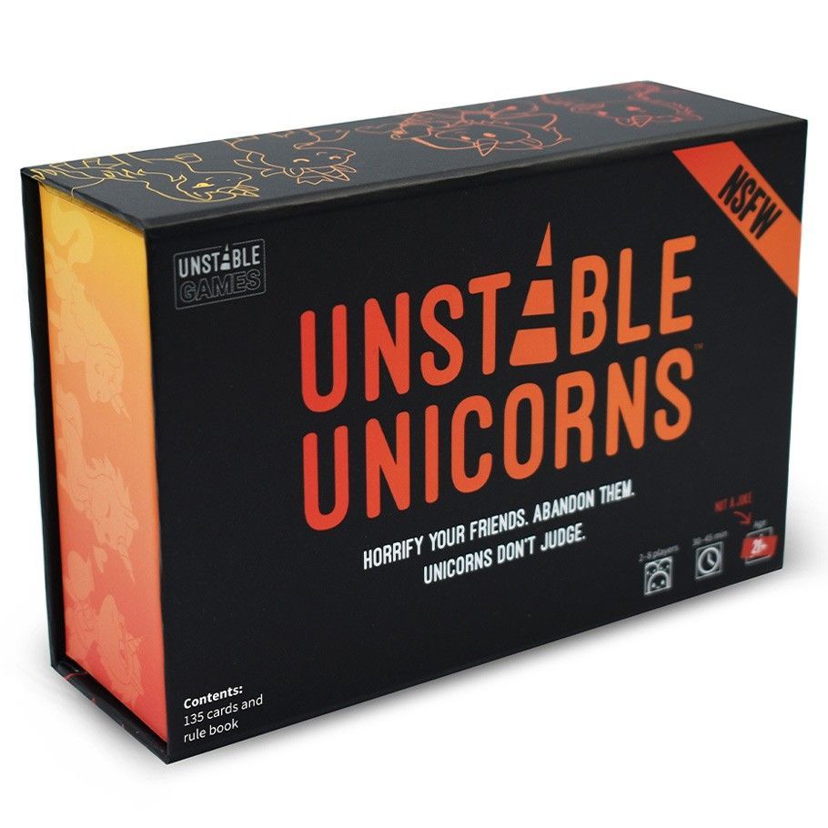 Unstable Unicorns: NSFW Base Game Party Games TeeTurtle