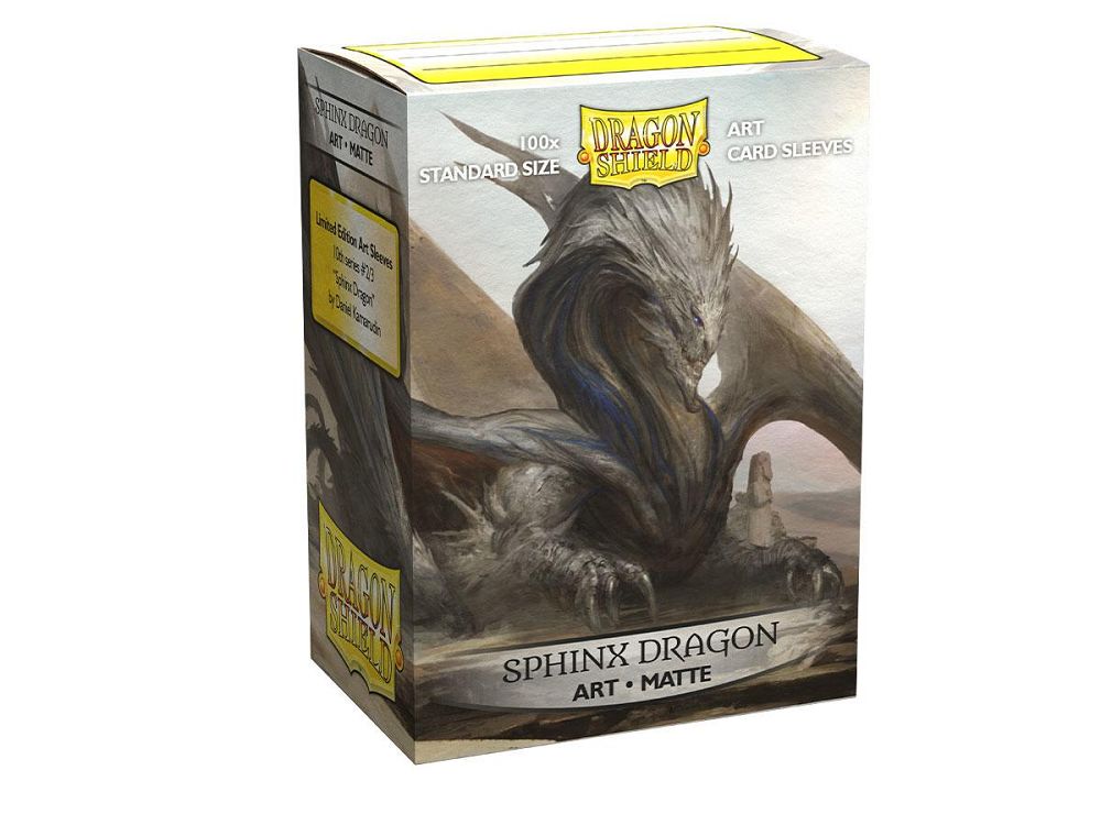 Dragon Shield Matte Art Standard Sleeves 100ct Sphinx Dradon (12053) Supplies Arcane Tinmen   