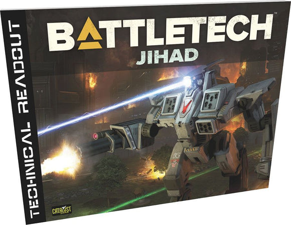 BattleTech: Technical Readout: Jihad Miniatures Catalyst Game Labs   