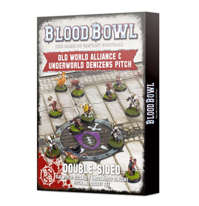 Blood Bowl Old World Alliance & Underworld Denizens Pitch & Dugouts Board Games Games Workshop   
