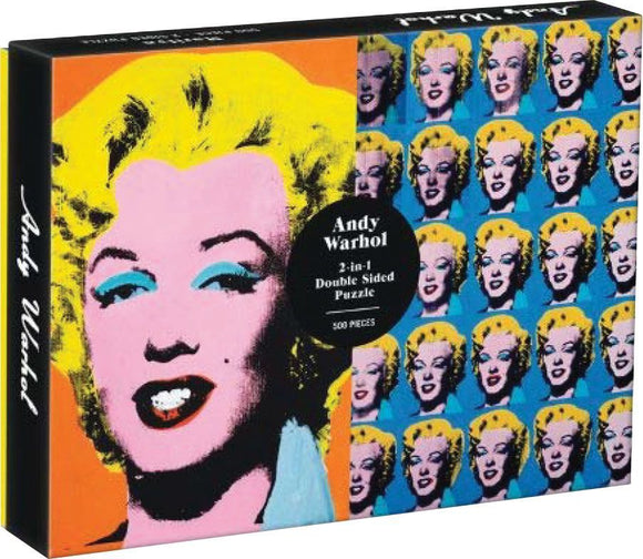 Andy Warhol Marilyn Double Sided Puzzle 500p Board Games Other   