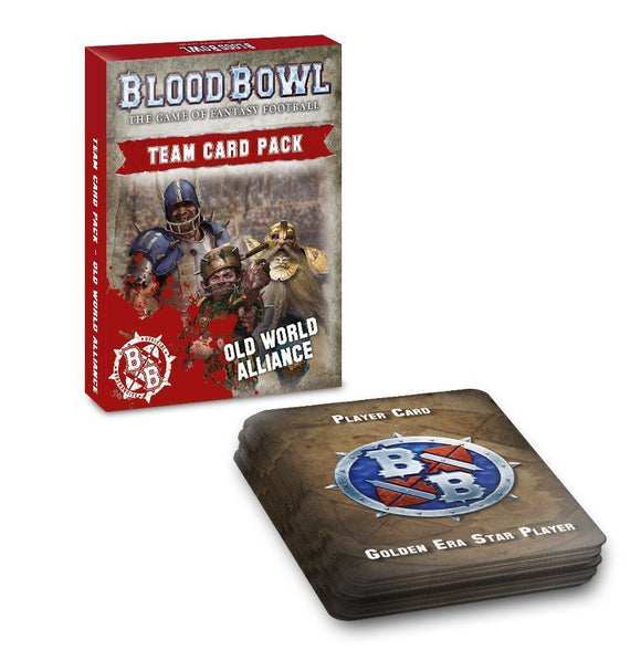 Blood Bowl Old World Team Cards Supplies Games Workshop   
