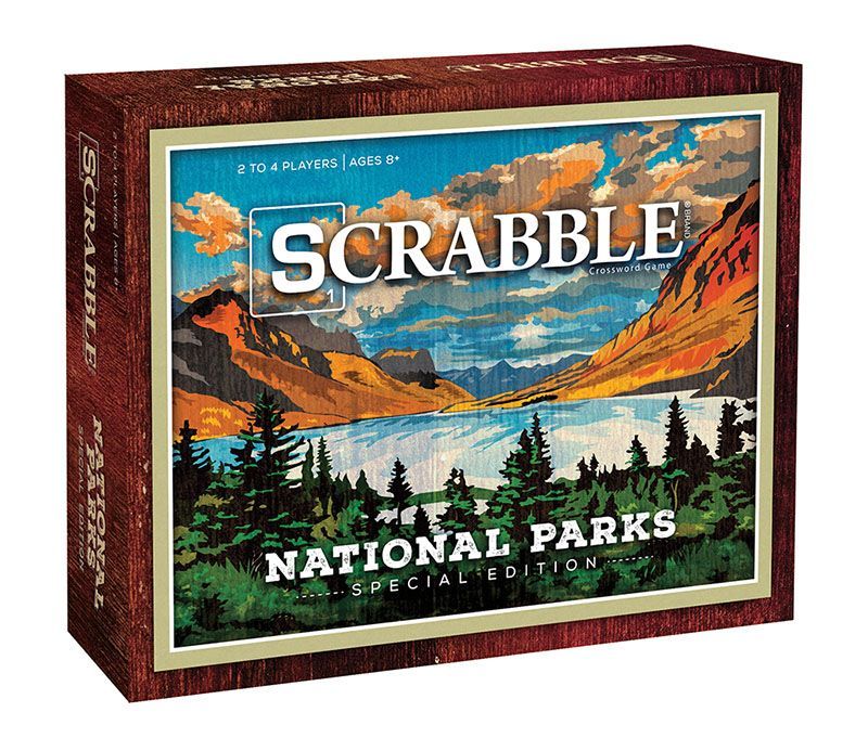 Scrabble: National Parks Board Games USAopoly